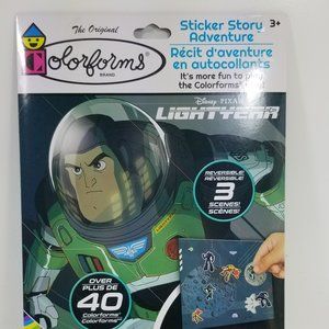 Buz Lightyear  stickers over 40 stickers and one scene